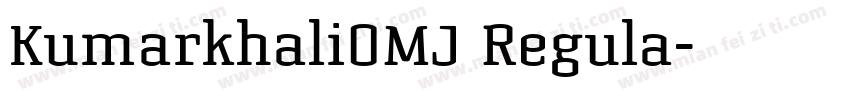 KumarkhaliOMJ Regula字体转换